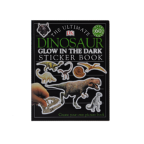 Ultimate Sticker Book: Glow in The Dark: Dinosaur